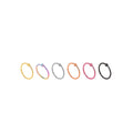 No Boundaries 20G Nose Ring Pack, 6-Pack, Women's