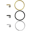 20g Assorted Nose Rings and Studs, 6-Pack